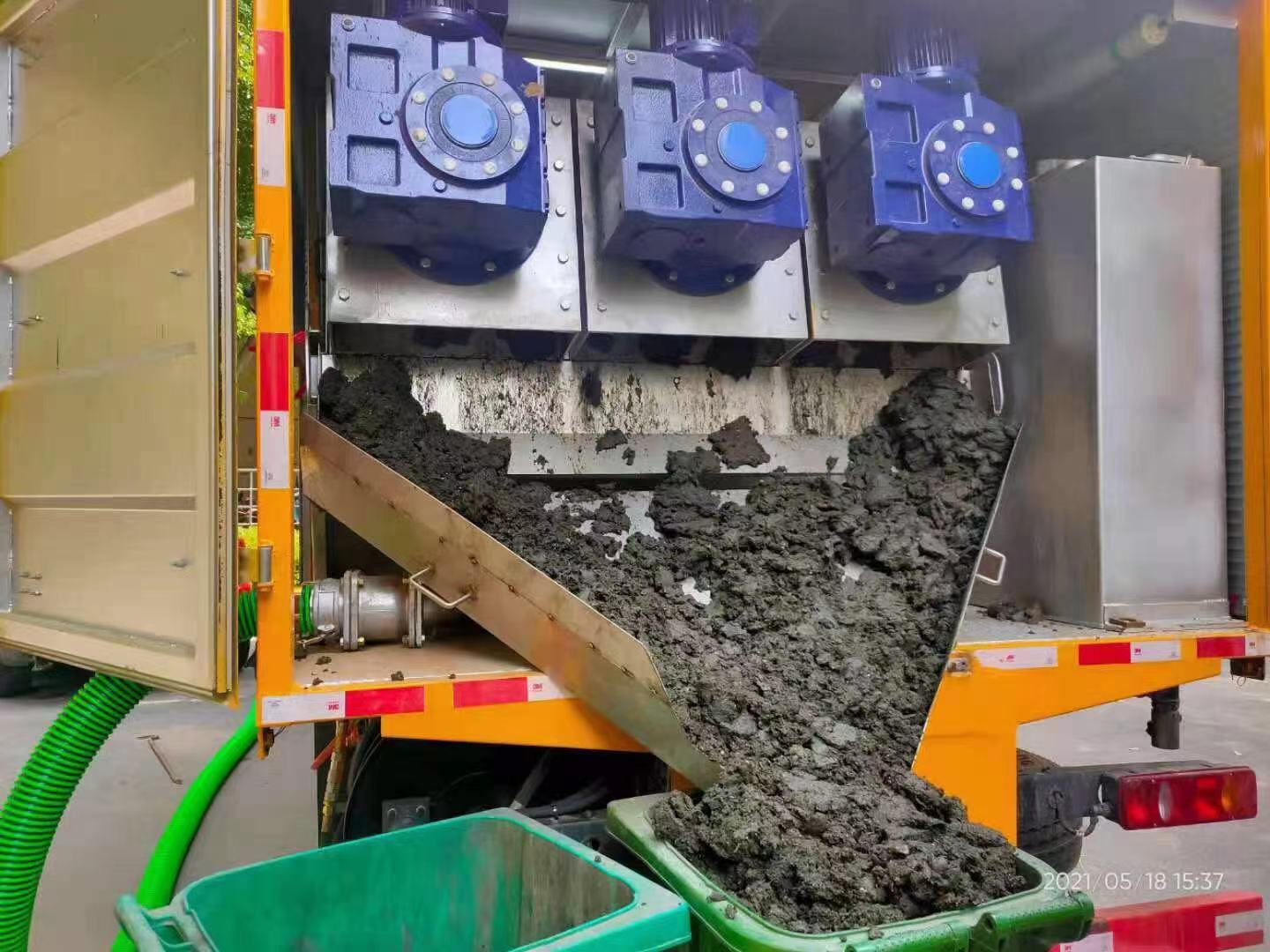 奉贤化粪池清掏城市维护站-泥浆净化干湿分离处理